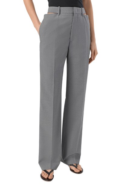 Шерстяные брюки JIL SANDER, арт. J03KA0342/J40249, фото 3