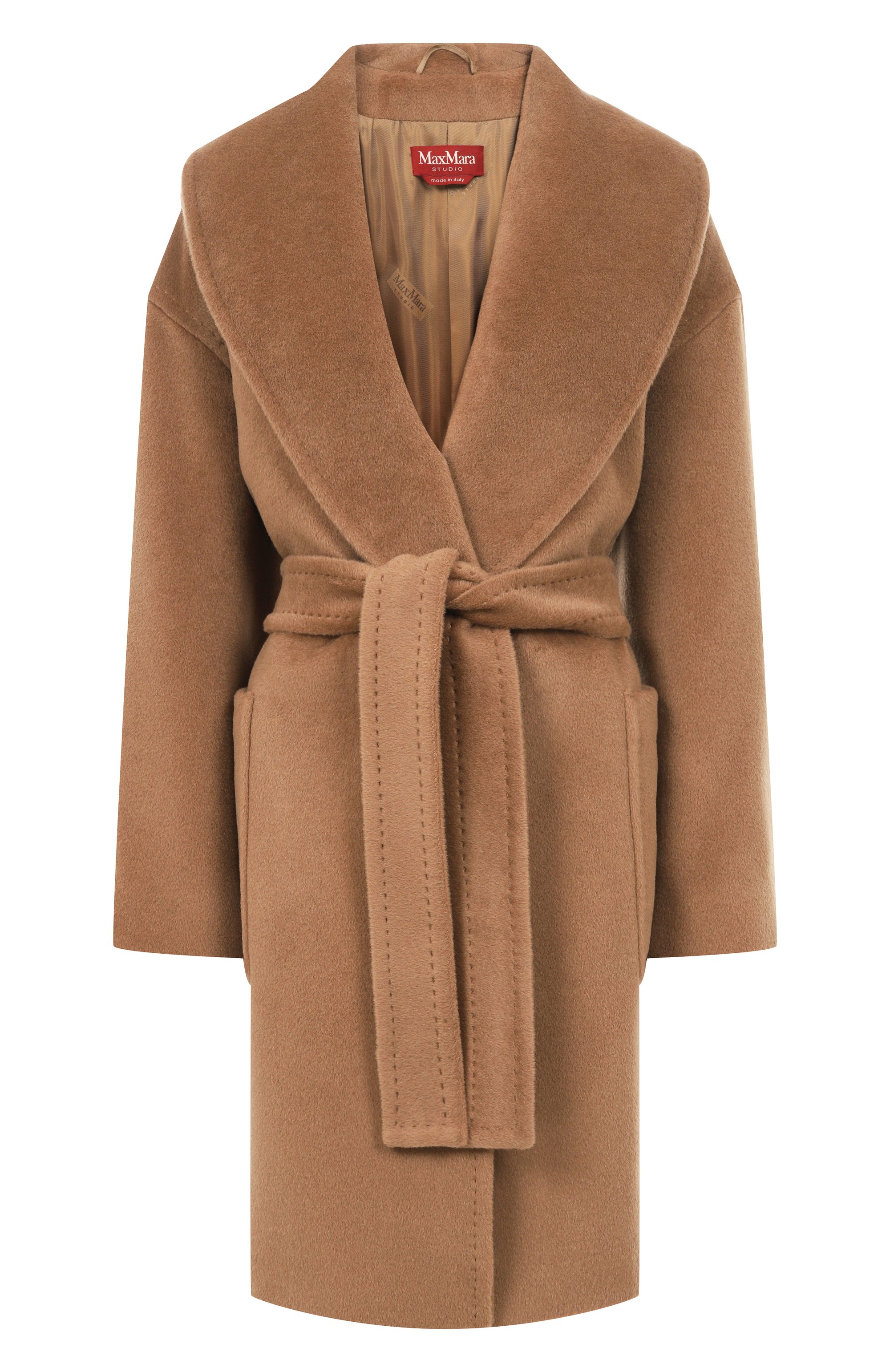 Шерстяное пальто MAX MARA STUDIO, арт. CL0RUR0, фото 1