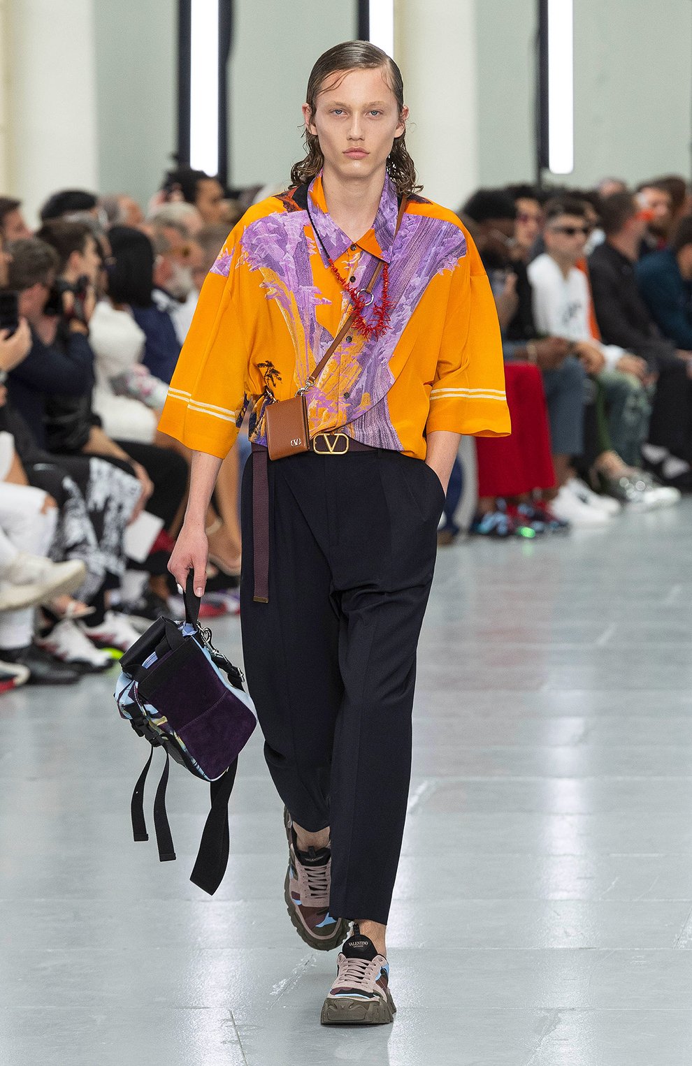 Хлопковая рубашка VALENTINO, арт. TV0AA77165N, фото 6