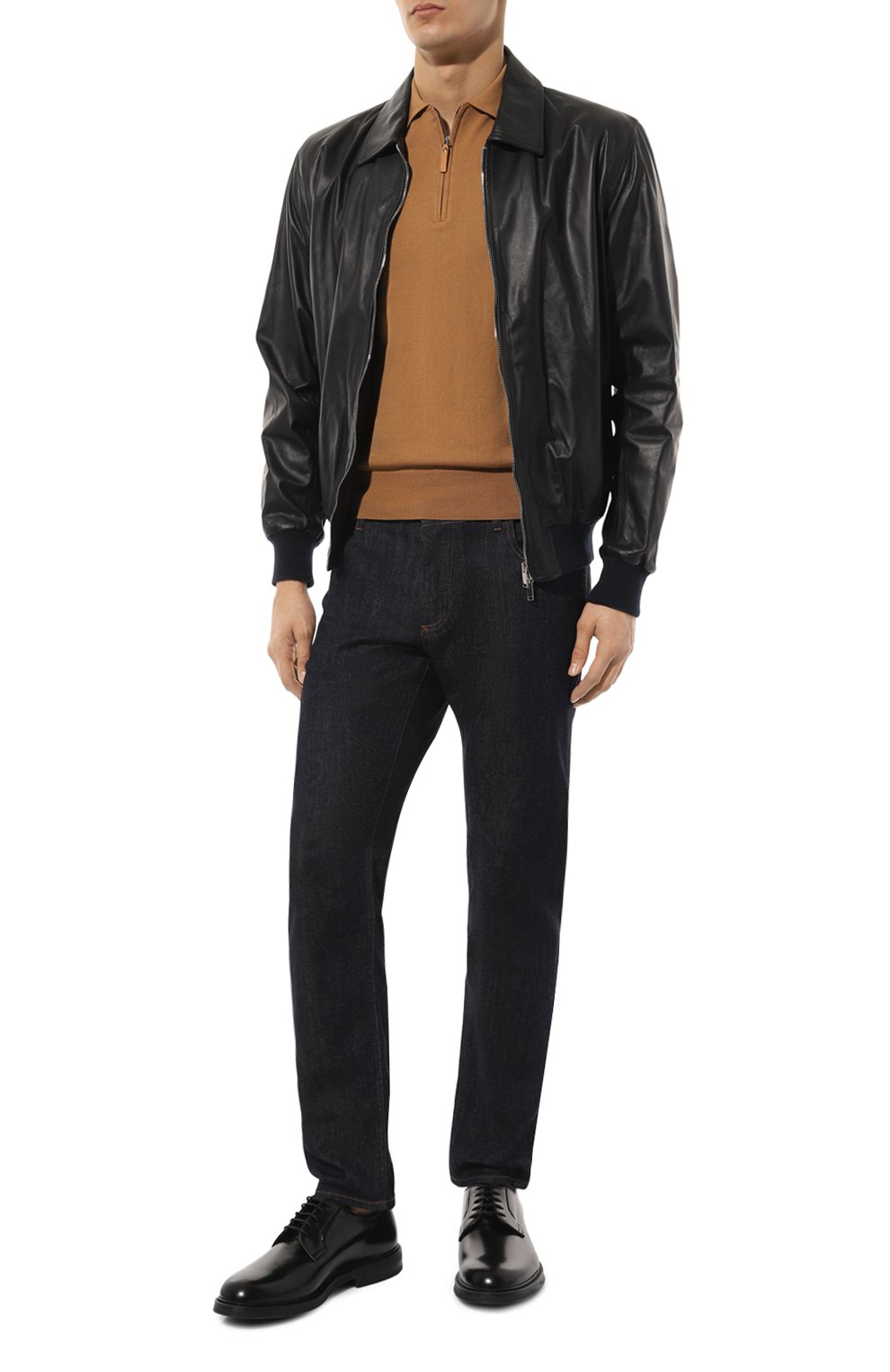 Хлопковое поло CANALI бежевого цвета по цене 39950 руб., арт. C0454/MK00145, фото 2 Хлопковое поло CANALI, арт. C0454/MK00145, фото 2