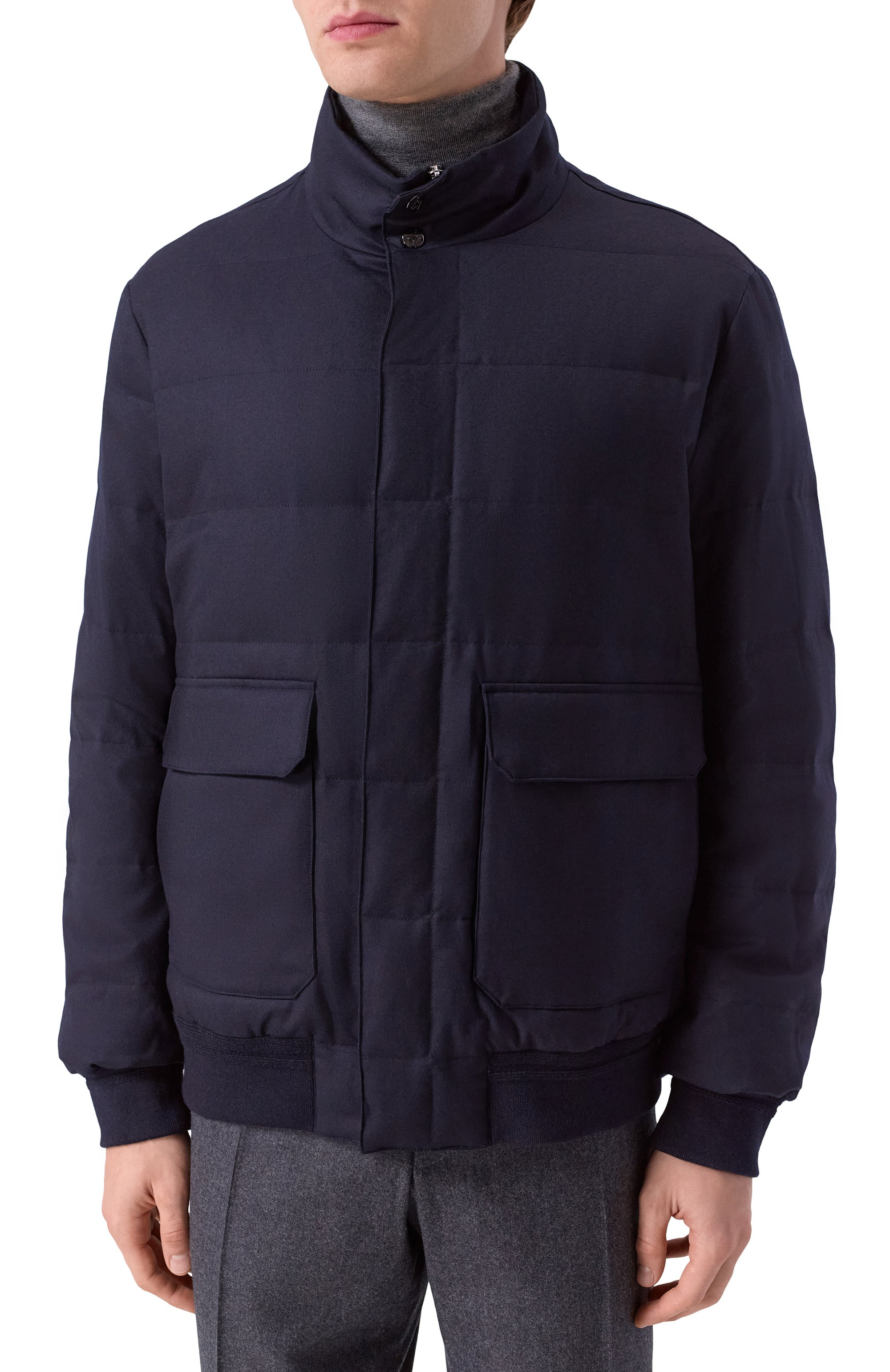 Шерстяной бомбер MONTECORE, арт. F09MUCX819P/277, фото 3