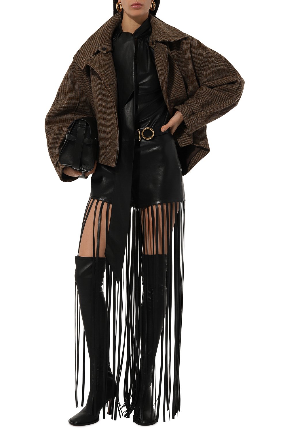 Кожаные ботфорты lea NEOUS черного цвета по цене 147000 руб., арт. 00452NS01, фото 2 Кожаные ботфорты lea NEOUS, арт. 00452NS01, фото 2