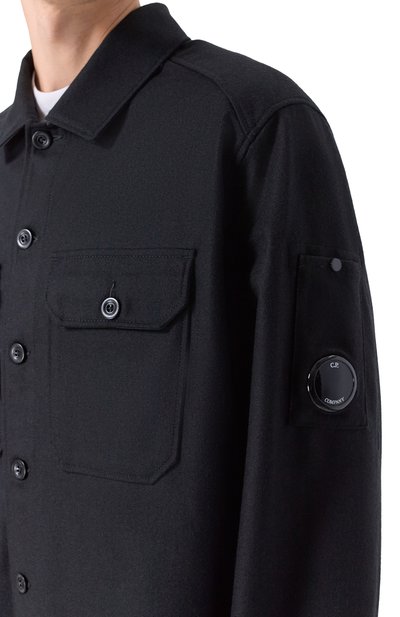 Шерстяная рубашка C.P. COMPANY, арт. 19CM0S271A110498A, фото 5