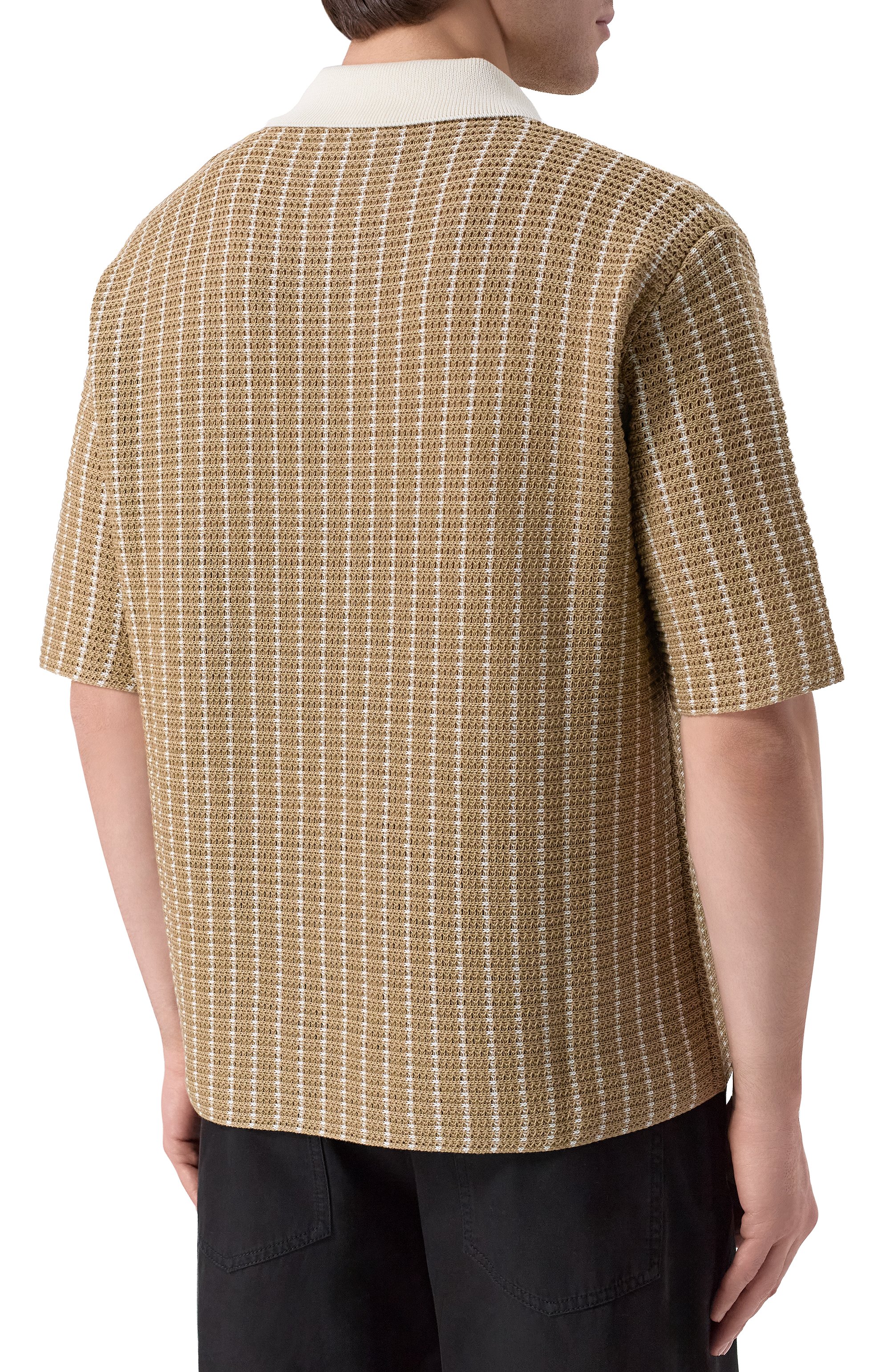 Хлопковое поло JIL SANDER бежевого цвета по цене 171500 руб., арт. J22GL0131/J15467, фото 4 Хлопковое поло JIL SANDER, арт. J22GL0131/J15467, фото 4