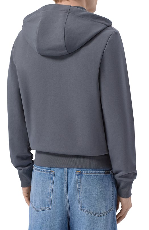 Хлопковая толстовка Parajumpers 26SM-PM FLE Y24 Серый  26SM-PM FLE Y24 Фото 4