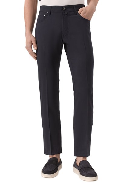 Шерстяные брюки JACOB COHEN, арт. 25E P/JUM_QW004 001 S3794 RW, фото 3