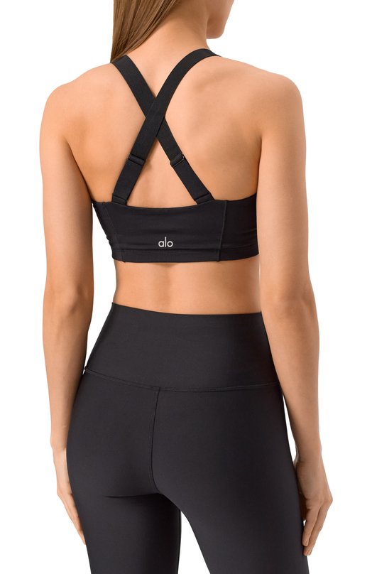 Топ Alo Yoga W9428R Чёрный  W9428R Фото 4