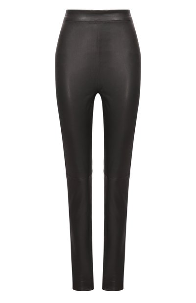 Женские кожаные легинсы BALMAIN, арт. GF1QE050/LE33