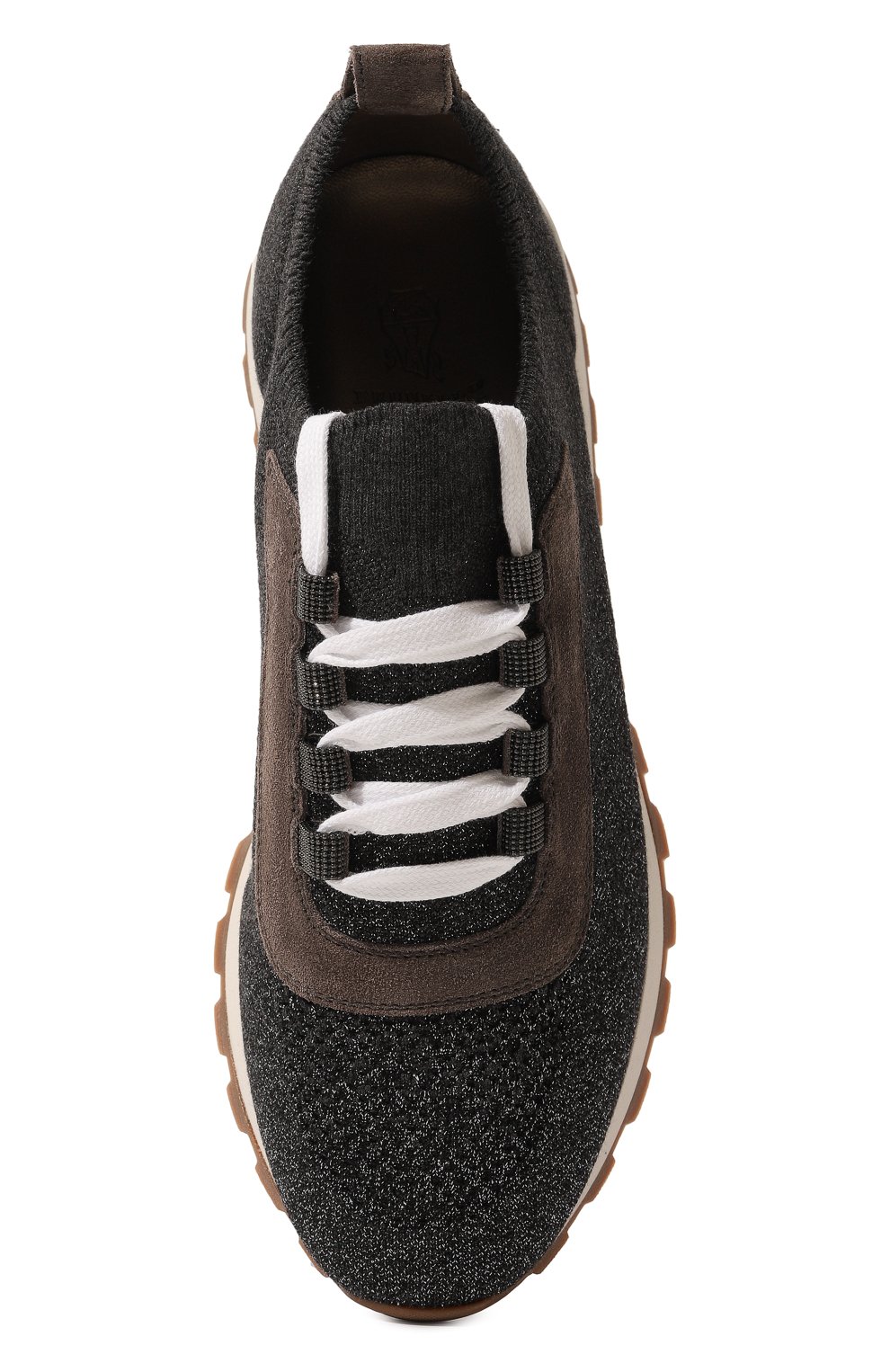 Текстильные кроссовки BRUNELLO CUCINELLI, арт. MZ35GB1103, фото 6