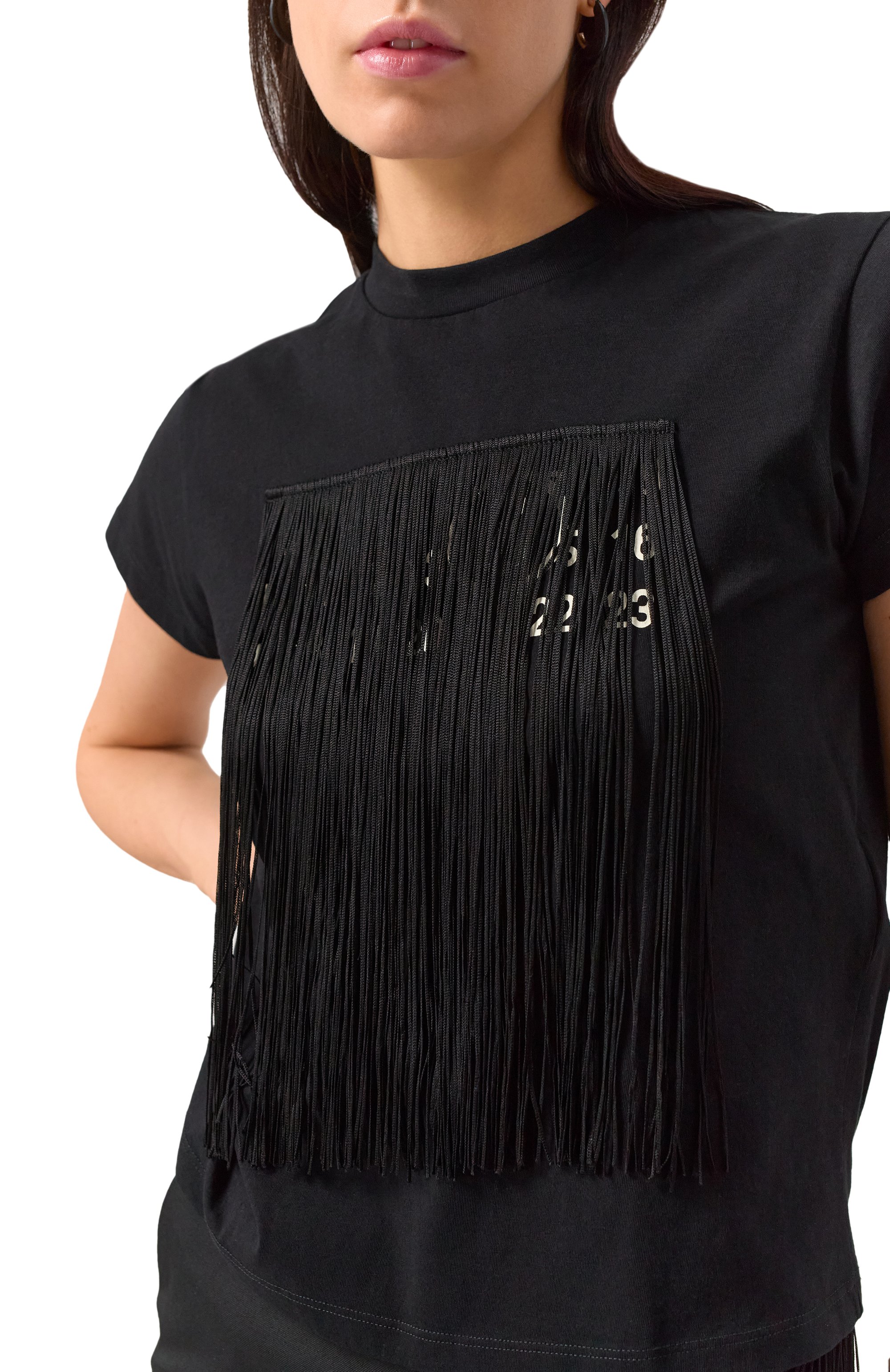 Хлопковая футболка MM6, арт. S52GC0332/M20048, фото 5