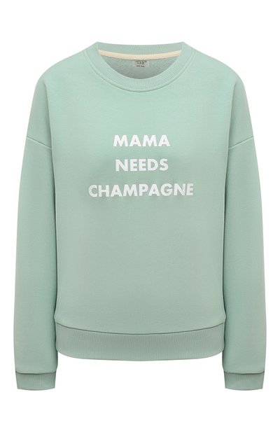 Хлопковый свитшот SEVEN LAB, арт. SW-MNC-G01 mint, фото 1