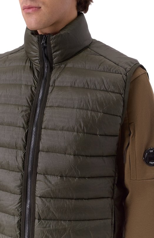 Утепленный жилет Stone Island K1S15G100007S0024 Хаки  K1S15G100007S0024 Фото 5