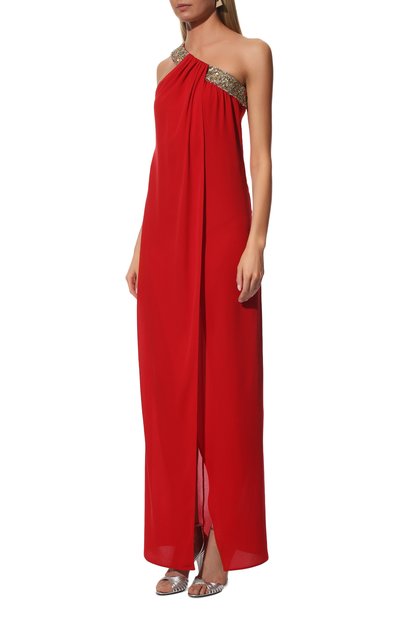 Шелковое платье VALENTINO, арт. XB0VDD751MH, фото 3