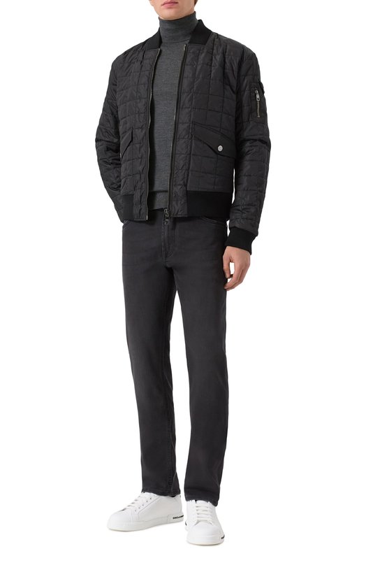 Шерстяная водолазка Dolce & Gabbana GXW05T/JCVZS Серый  GXW05T/JCVZS Фото 2