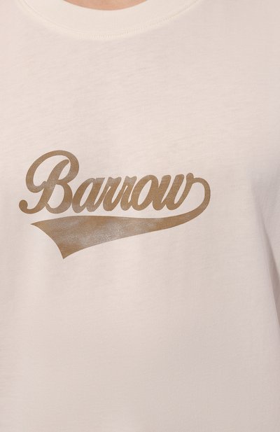 Хлопковая футболка BARROW, арт. F4BWMATH073, фото 5