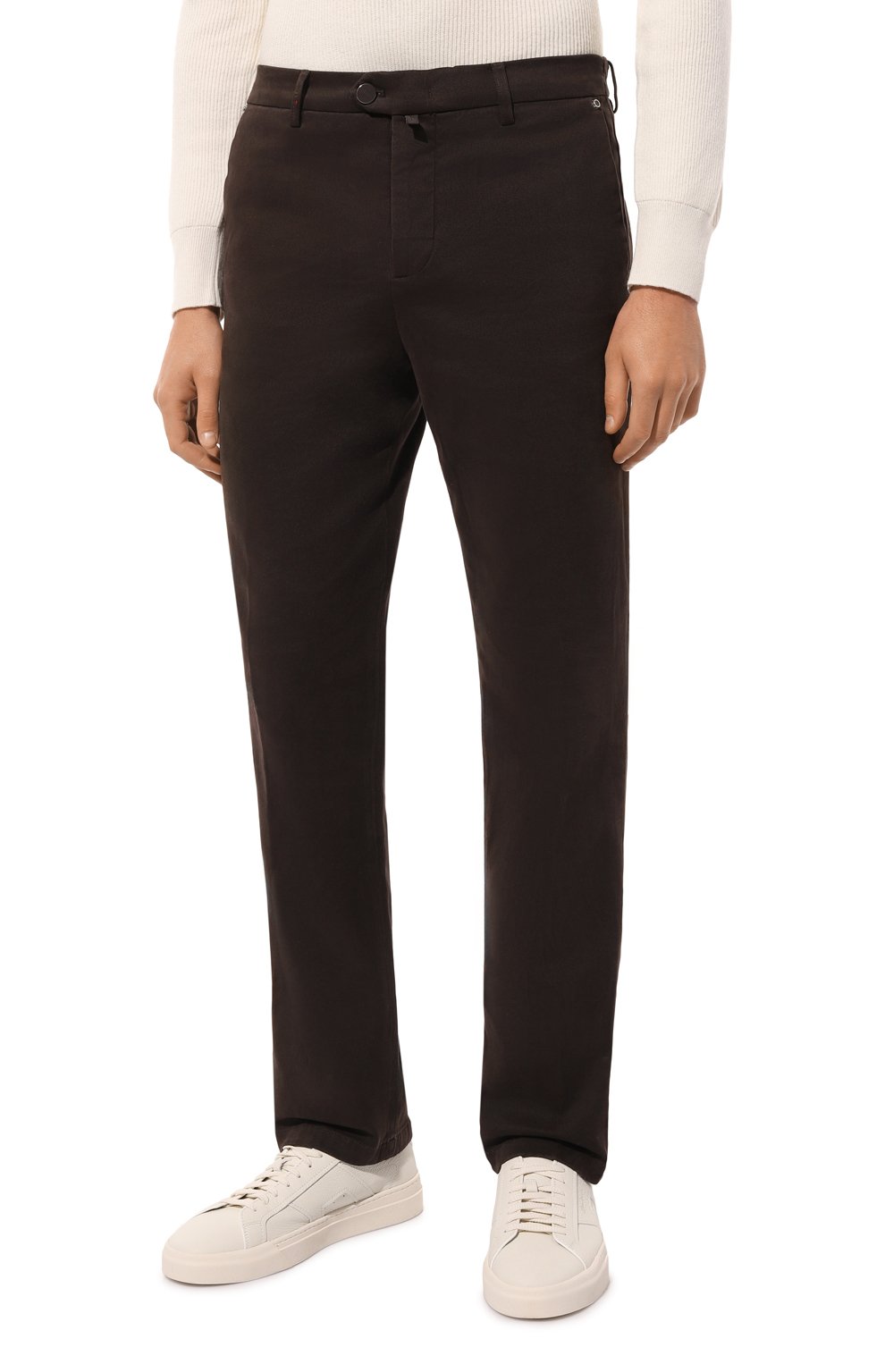 Хлопковые брюки KITON, арт. UFPPEK0100F15, фото 3