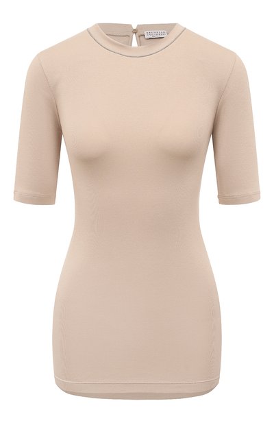 Женский хлопковый топ BRUNELLO CUCINELLI, арт. M0TC8BJ310