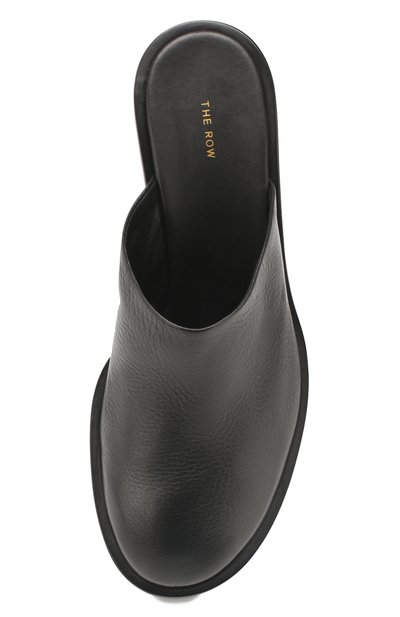 Кожаные сабо teatime  THE ROW, арт. F1123-L23, фото 5