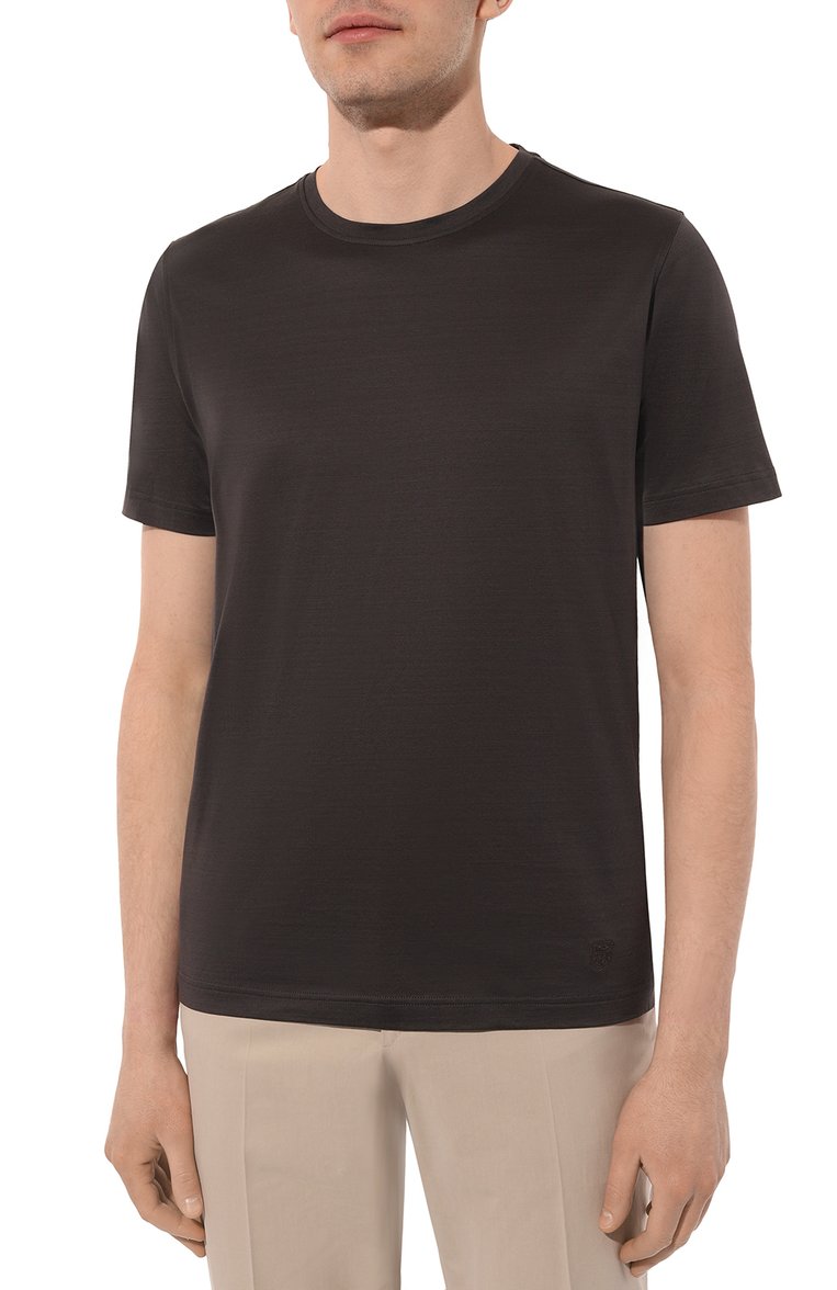 Хлопковая футболка CORNELIANI, арт. 93G500-9325000, фото 1