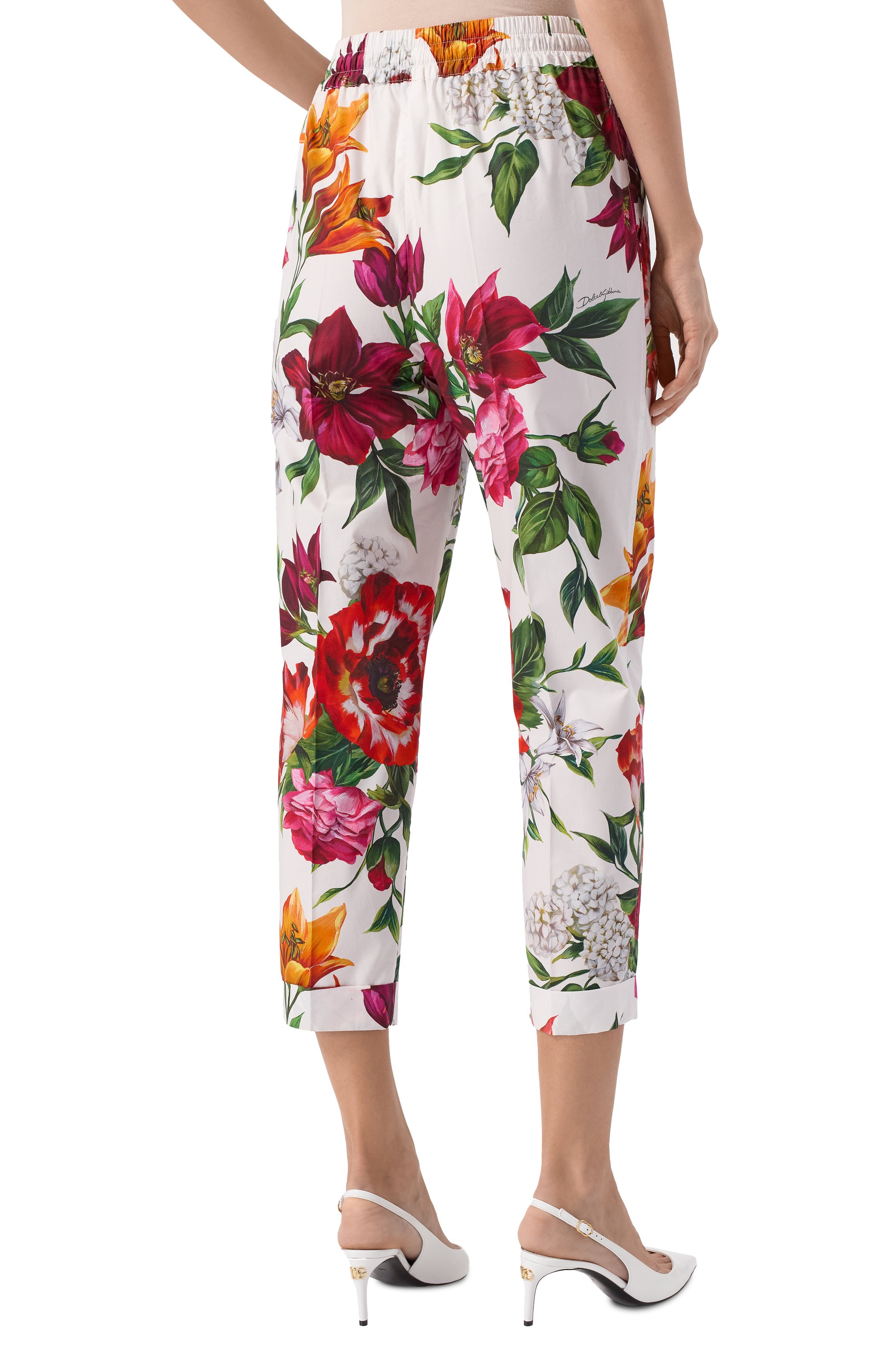 Хлопковые брюки DOLCE & GABBANA, арт. FTDC3T/HS5TQ, фото 4