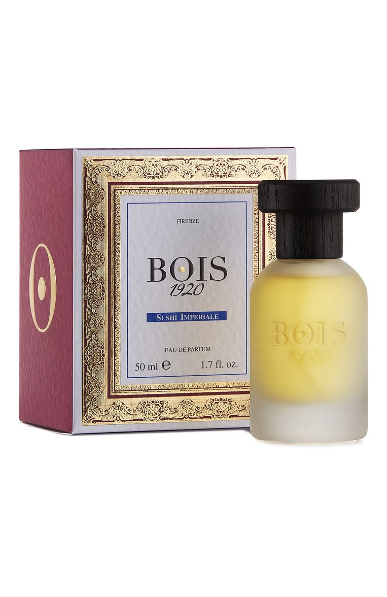 Парфюмерная вода sushi imperiale (50ml) BOIS 1920 бесцветного цвета, арт. 8055277281777 | Фото 2 (Региональные ограничения белый список (Axapta Mercury): Не проставлено; Нос: Не проставлено; Тип продукта - парфюмерия: Парфюмерная вода; Тип аромата: Восточный; Ограничения доставки: flammable)
