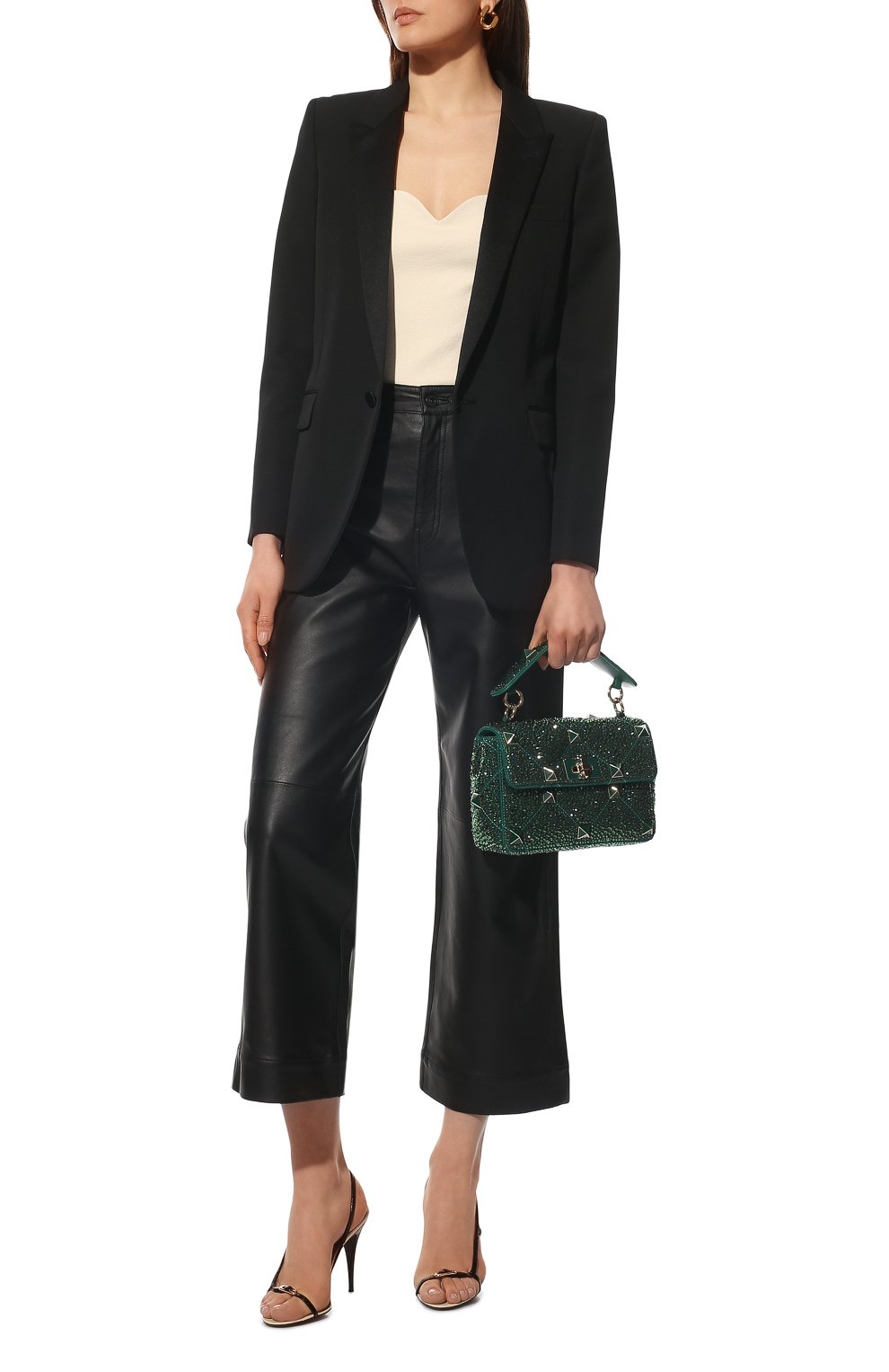 Сумка roman stud medium VALENTINO, арт. XW2B0I82/RJE, фото 3