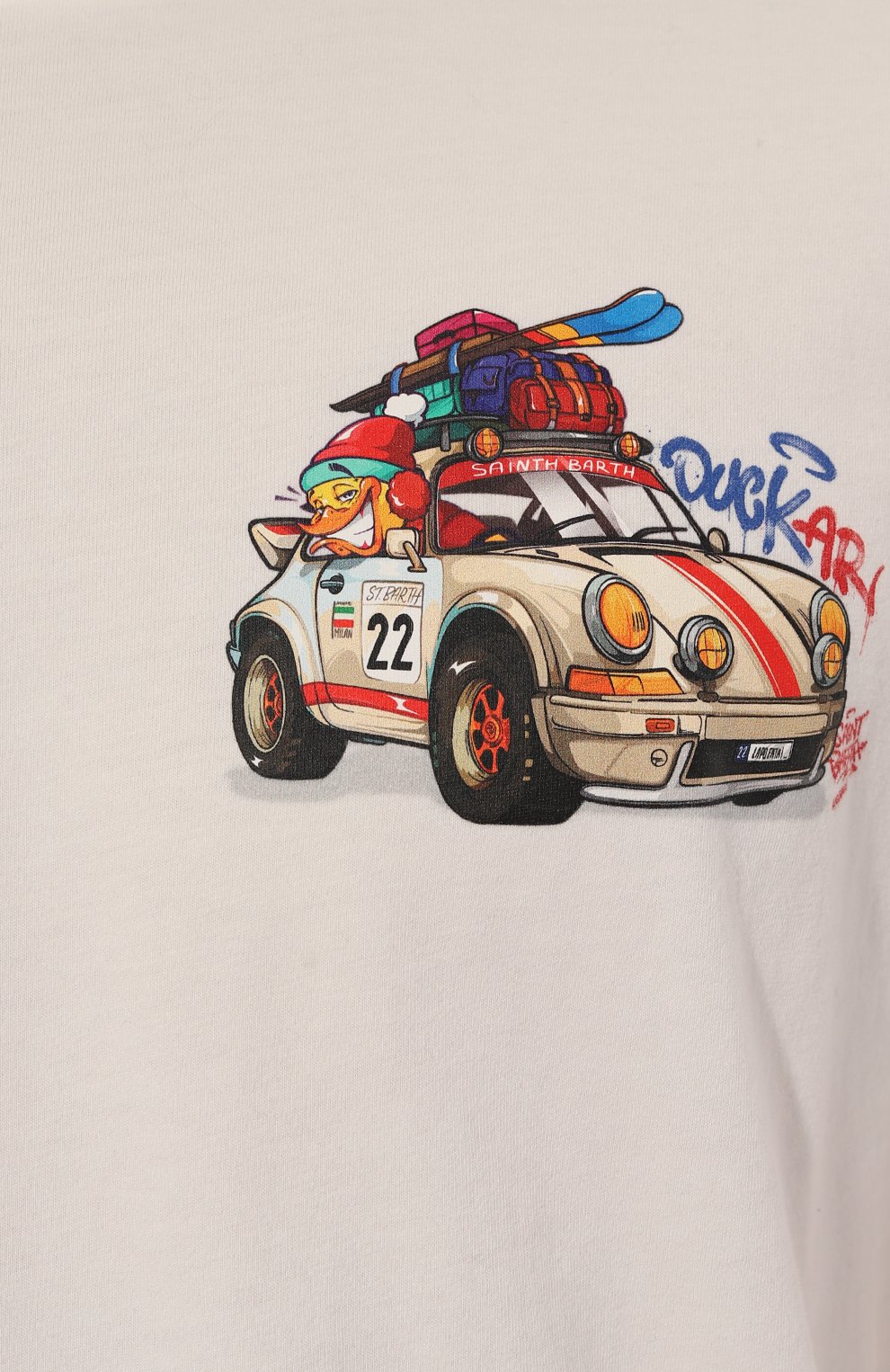 Хлопковая футболка MC2 SAINT BARTH, арт. STBM ARN0TT/ARN0001/MAYP57, фото 5