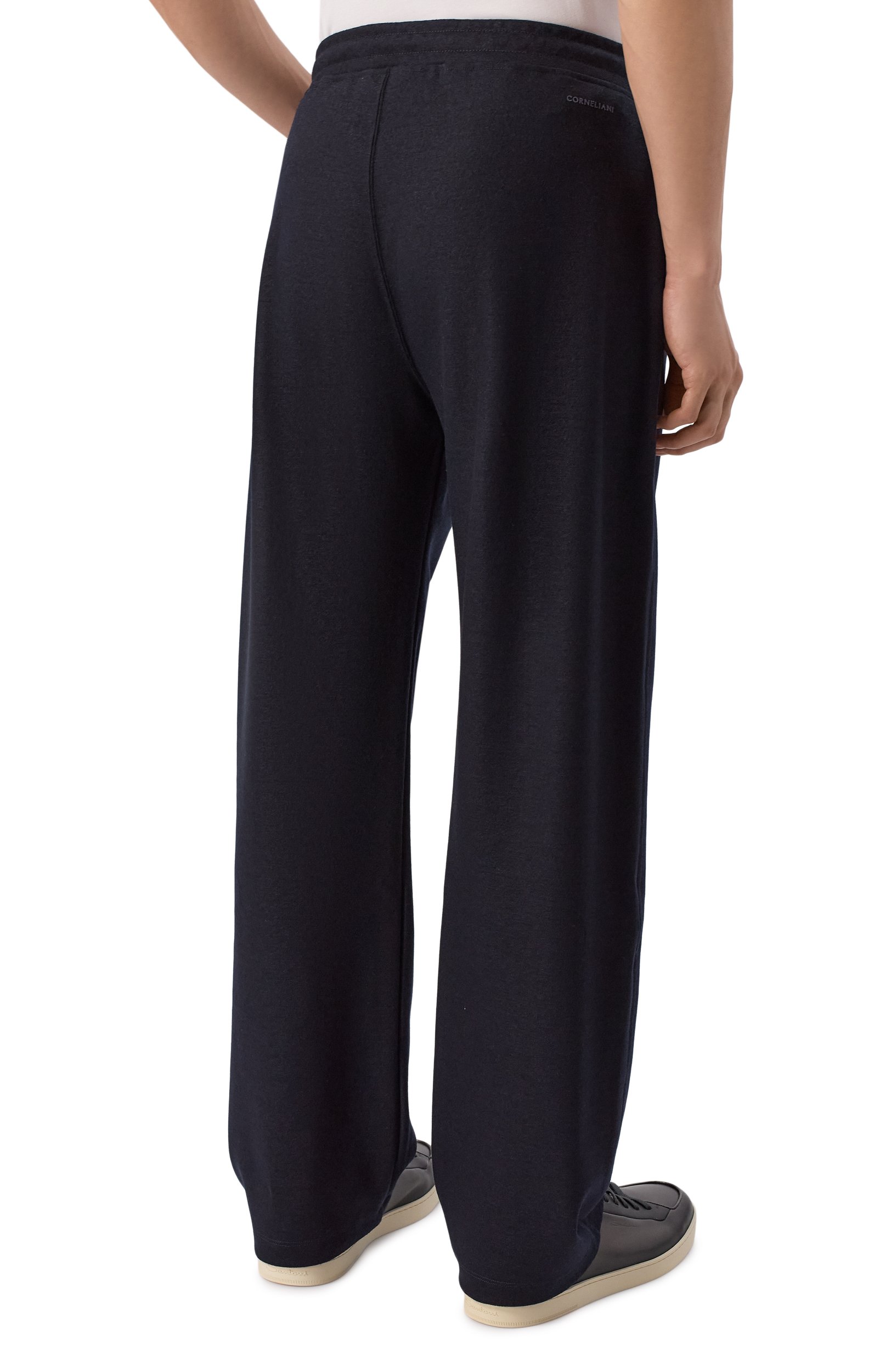 Брюки из хлопка и шерсти CORNELIANI, арт. 28G567/2A25014, фото 4