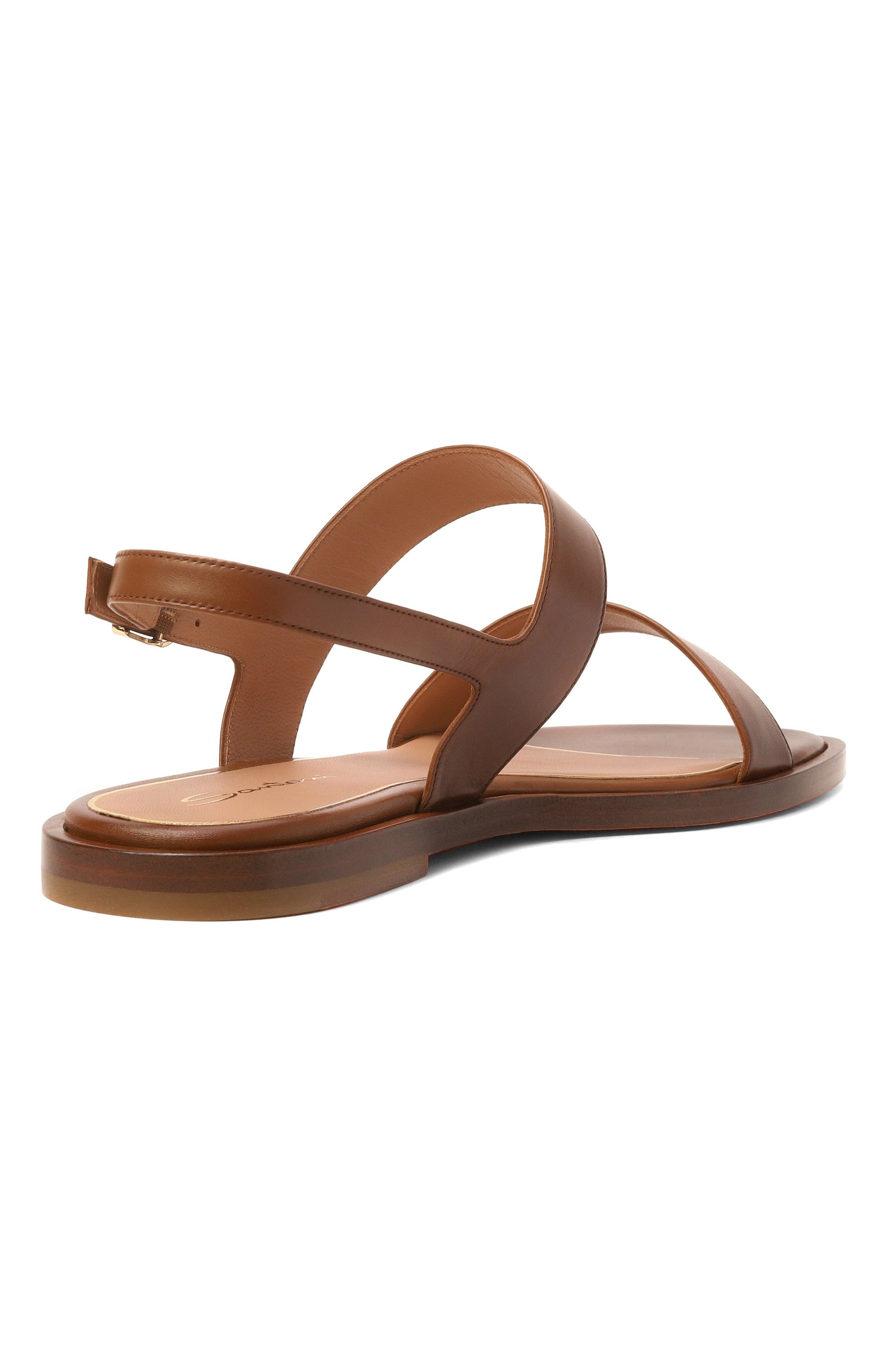 Кожаные сандалии SANTONI, арт. WHWG72274HA1NEFD, фото 5