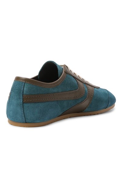 Замшевые кеды DRIES VAN NOTEN, арт. 021700/0132, фото 4