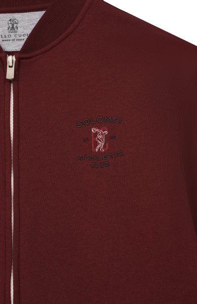 Хлопковая толстовка BRUNELLO CUCINELLI, арт. BW863E518C, фото 3
