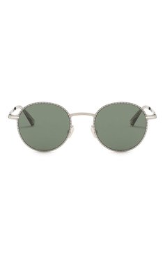 Женские солнцезащитные очки MYKITA зеленого цвета, арт. NIS/051 | Фото 4 (Нос: Не проставлено; Региональные ограничения белый список (Axapta Mercury): Не проставлено; Кросс-КТ: С/з-унисекс; Тип очков: С/з; Материал: Металл; Оптика Гендер: оптика-унисекс; Очки форма: Круглые)