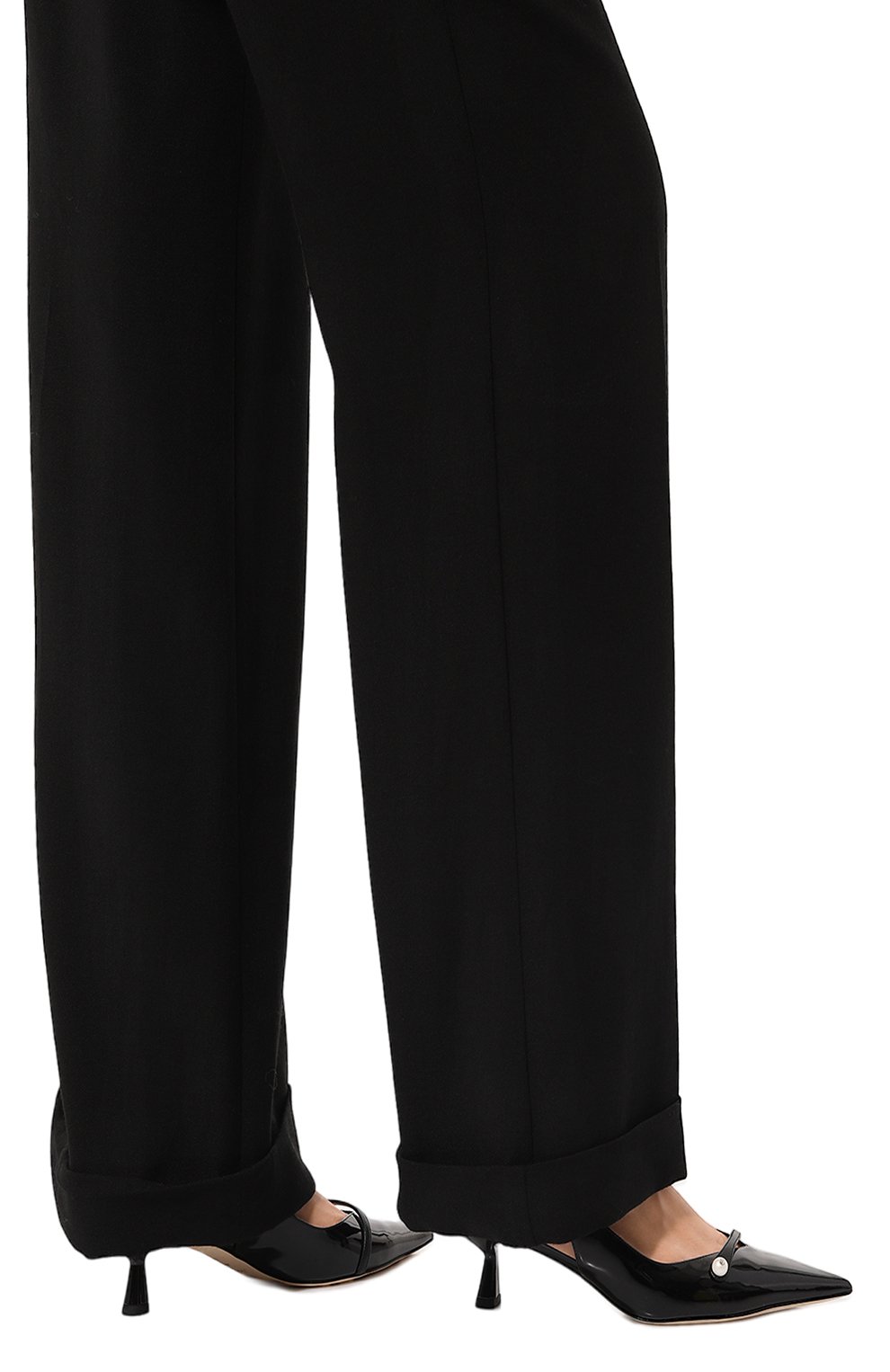 Кожаные туфли amita 45 JIMMY CHOO, арт. AMITA 45/PTZ, фото 3