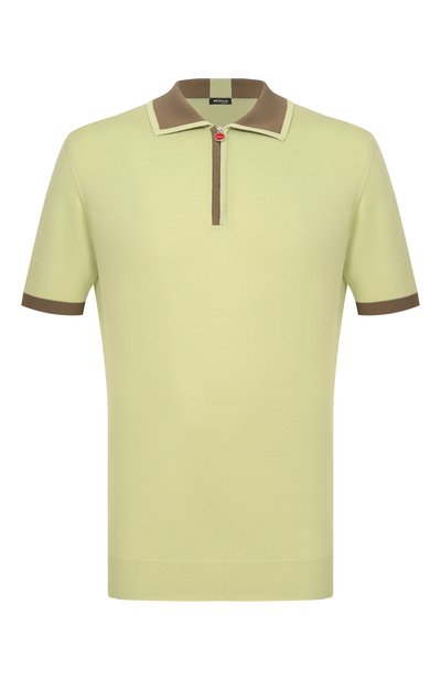Мужская хлопковое поло KITON, арт. UMK0571A