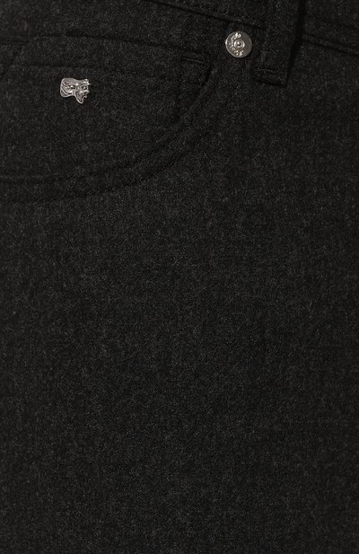 Брюки из шерсти и кашемира MARCO PESCAROLO темно-серого цвета по цене 61550 руб., арт. NERAN0M/5029, фото 5 Брюки из шерсти и кашемира MARCO PESCAROLO, арт. NERAN0M/5029, фото 5