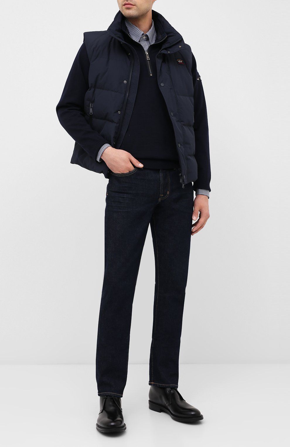 Хлопковая рубашка PAUL&SHARK, арт. C0P3004/C00, фото 2