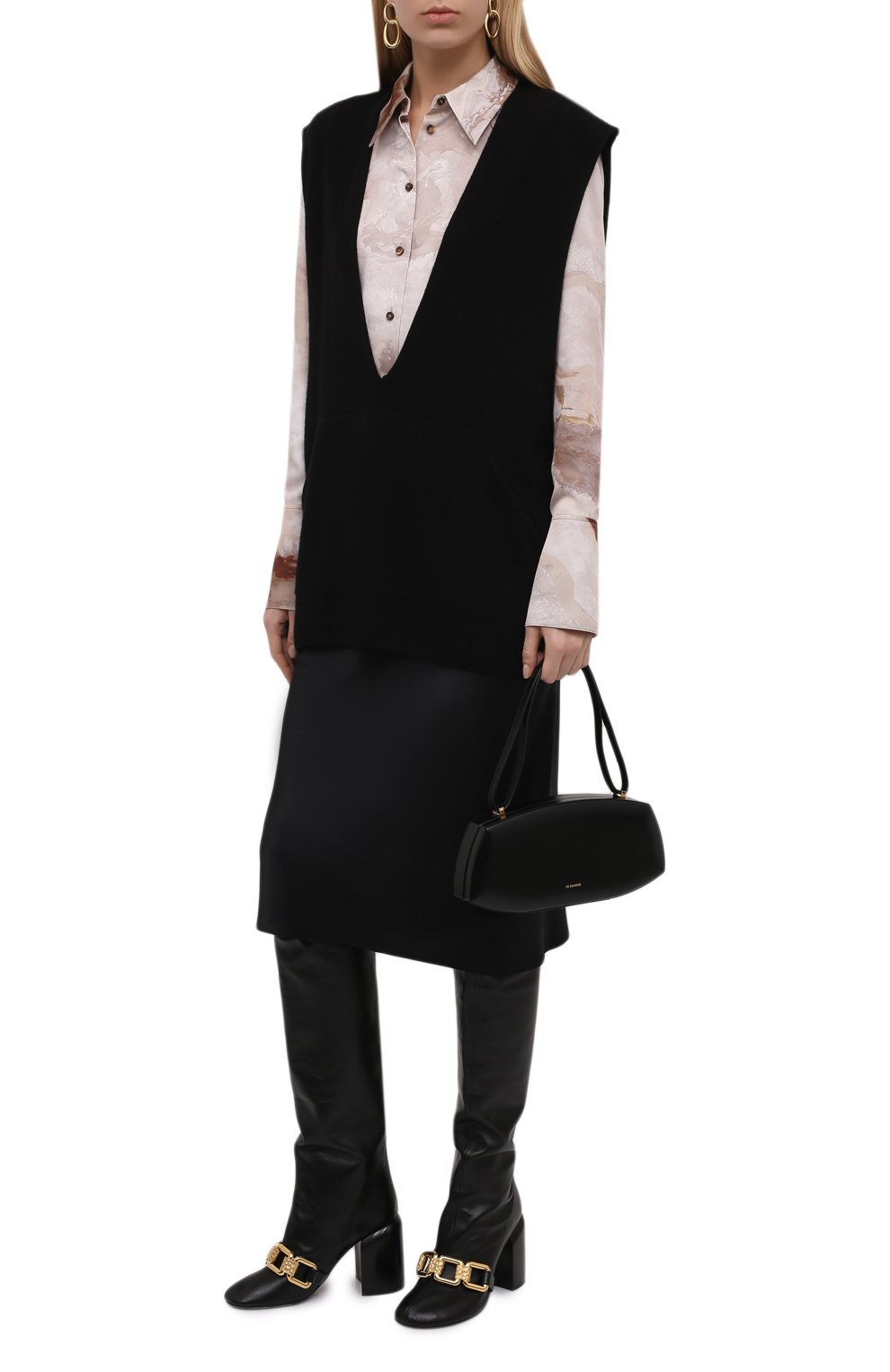 Шелковая юбка JOSEPH, арт. JF004013, фото 2