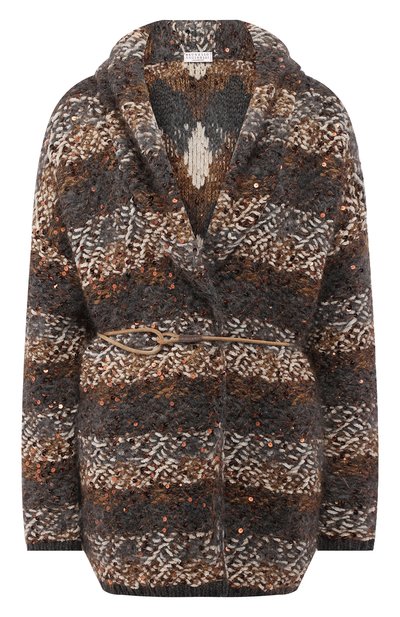 Женский кардиган с поясом BRUNELLO CUCINELLI, арт. M9V392206