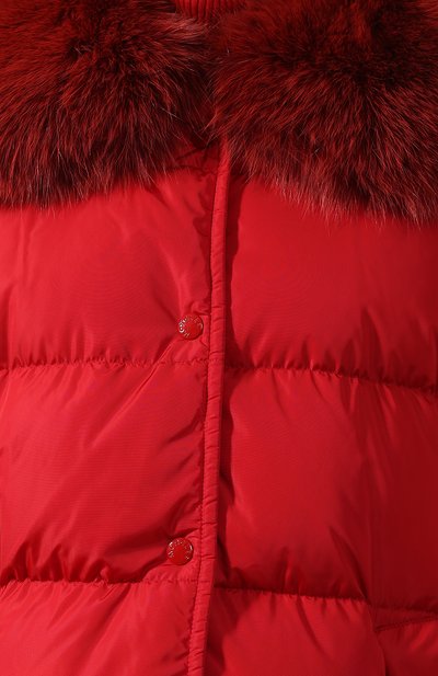 Пуховик с меховым воротником MONCLER, арт. D2-093-46931-25-54155, фото 5