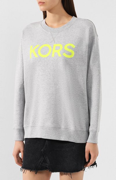 Хлопковый свитшот MICHAEL MICHAEL KORS, арт. MU95M5YBDD, фото 3