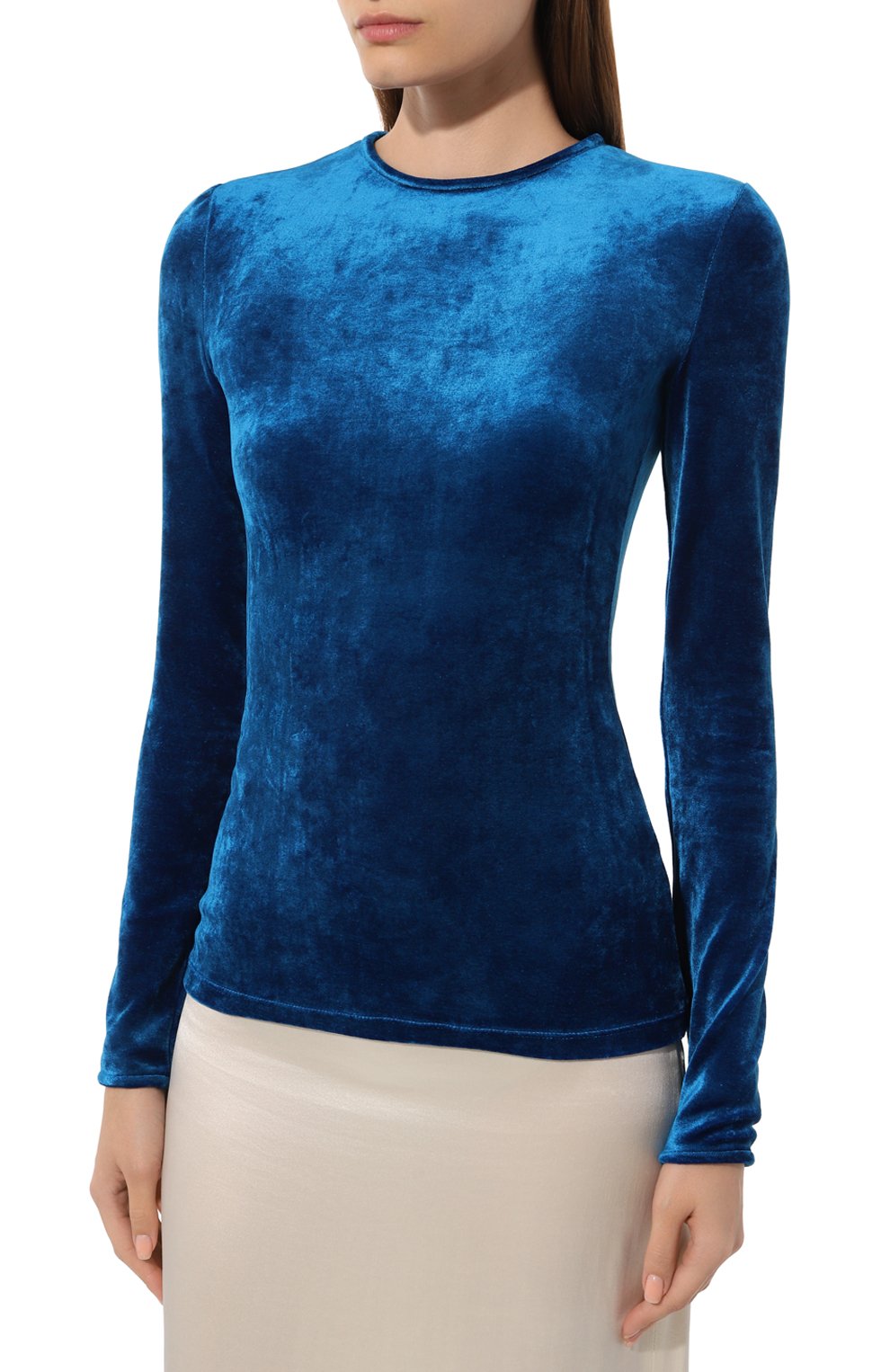 Бархатный топ GIORGIO ARMANI, арт. 6DAM74/AJZXZ, фото 3