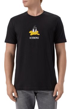 Хлопковая футболка ICEBERG, арт. 21E I1P0/F022/6301, фото 1