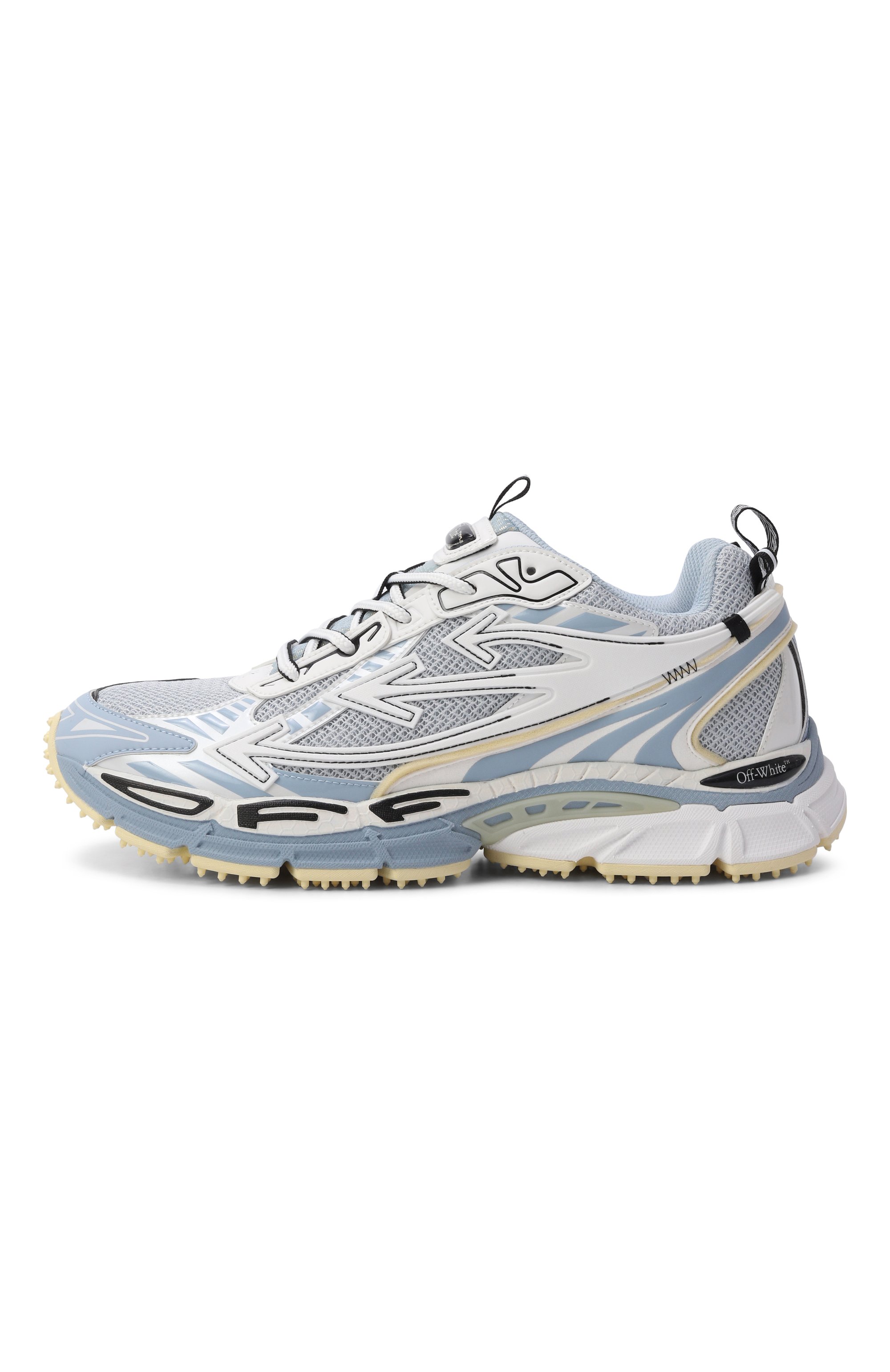 Комбинированные кроссовки be right back OFF-WHITE, арт. 0MIA295S26FAB001, фото 3
