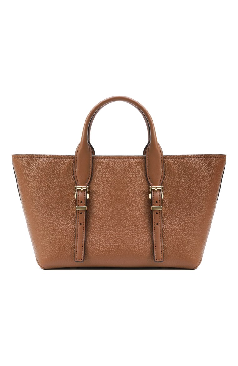 Женская сумка moore MICHAEL MICHAEL KORS коричневого цвета, арт. 30R5G90S1L | Фото 6 (Ремень/цепочка: На ремешке; Материал: Натуральная кожа; Размер: medium)
