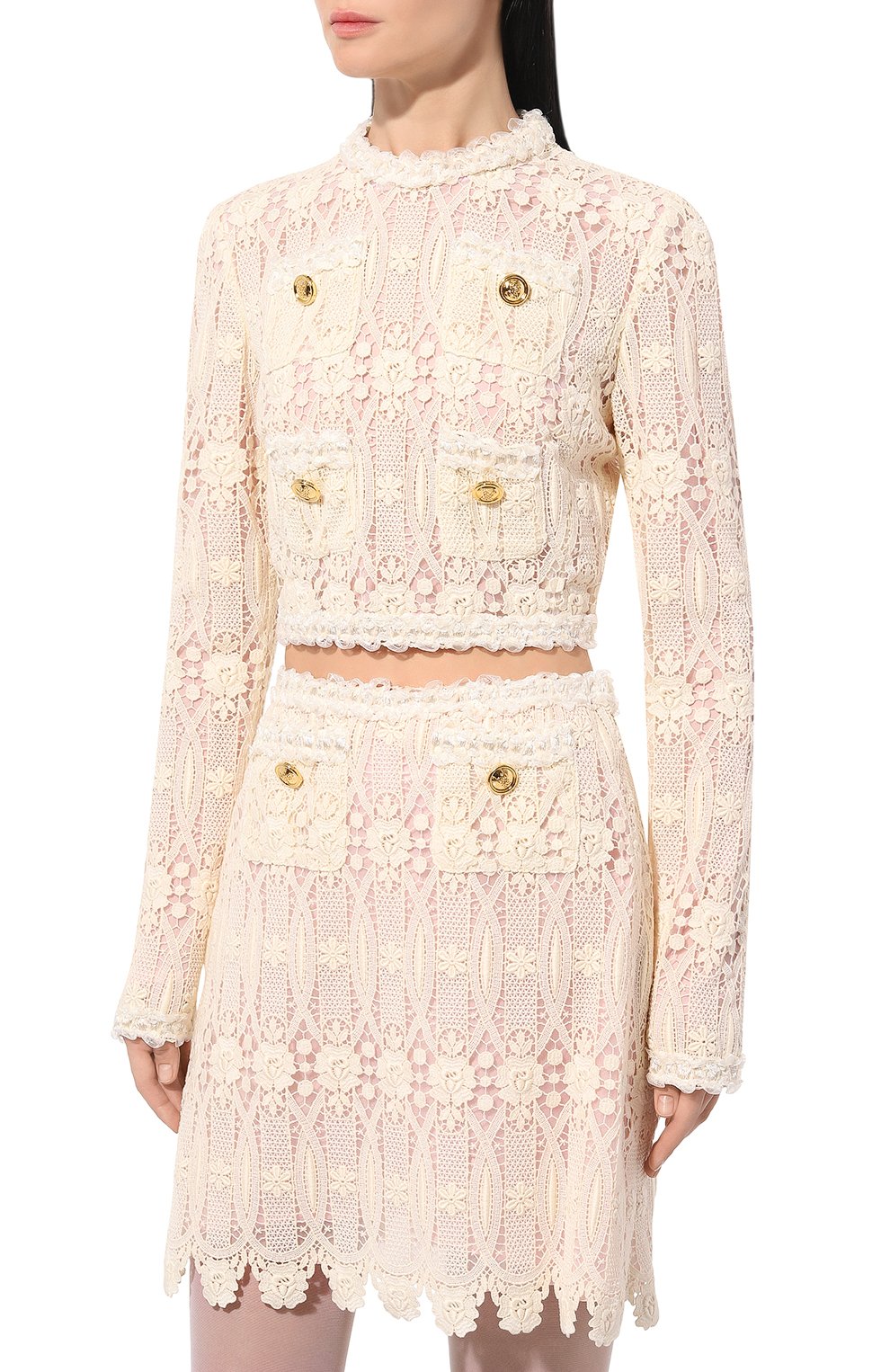 Хлопковый топ GIAMBATTISTA VALLI, арт. 24FWPVCA1032-17LUS, фото 3