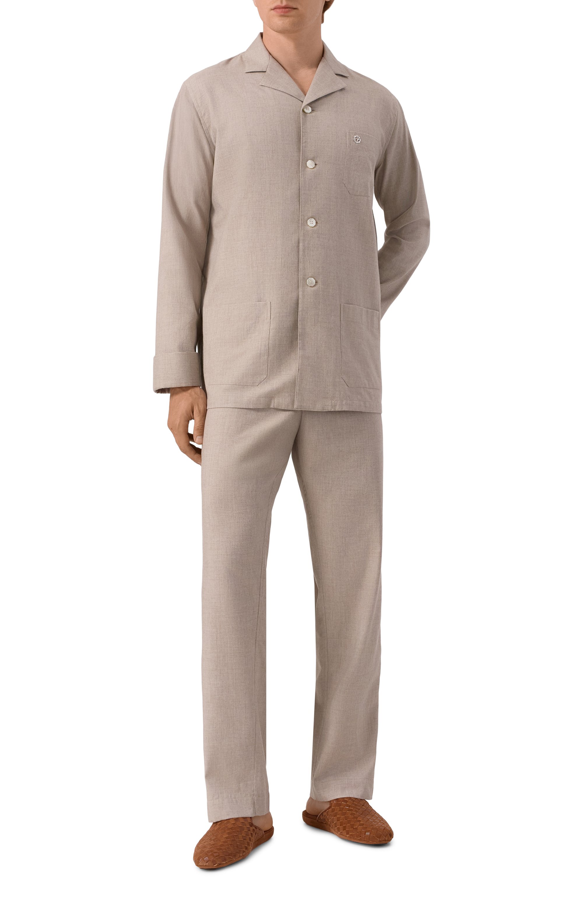 Пижама из хлопка и кашемира STEFANO RICCI, арт. PT000005/A1300, фото 2