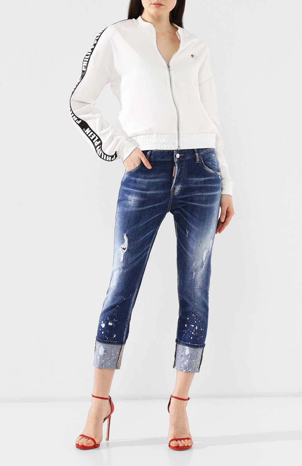 Джинсы с потертостями DSQUARED2, арт. S72LB0186/S30342, фото 2