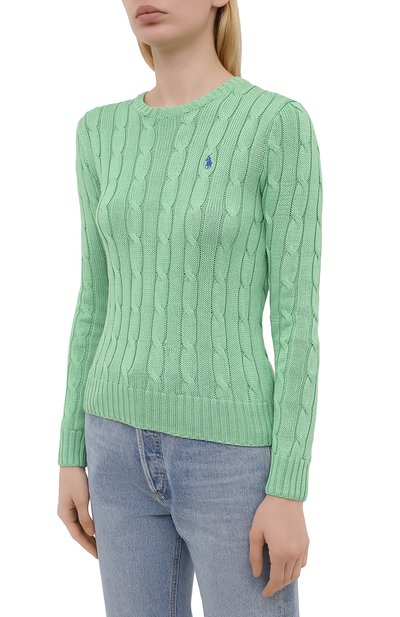 Хлопковый пуловер POLO RALPH LAUREN, арт. 211580009, фото 3