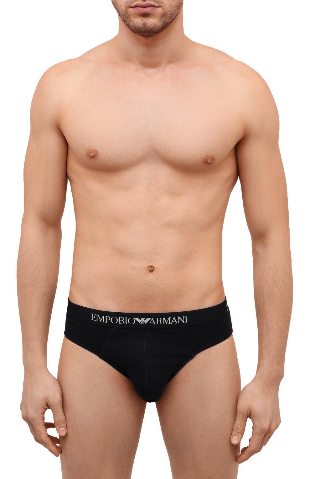 Комплект из двух хлопковых брифов EMPORIO ARMANI, арт. 111321/CC722, фото 2