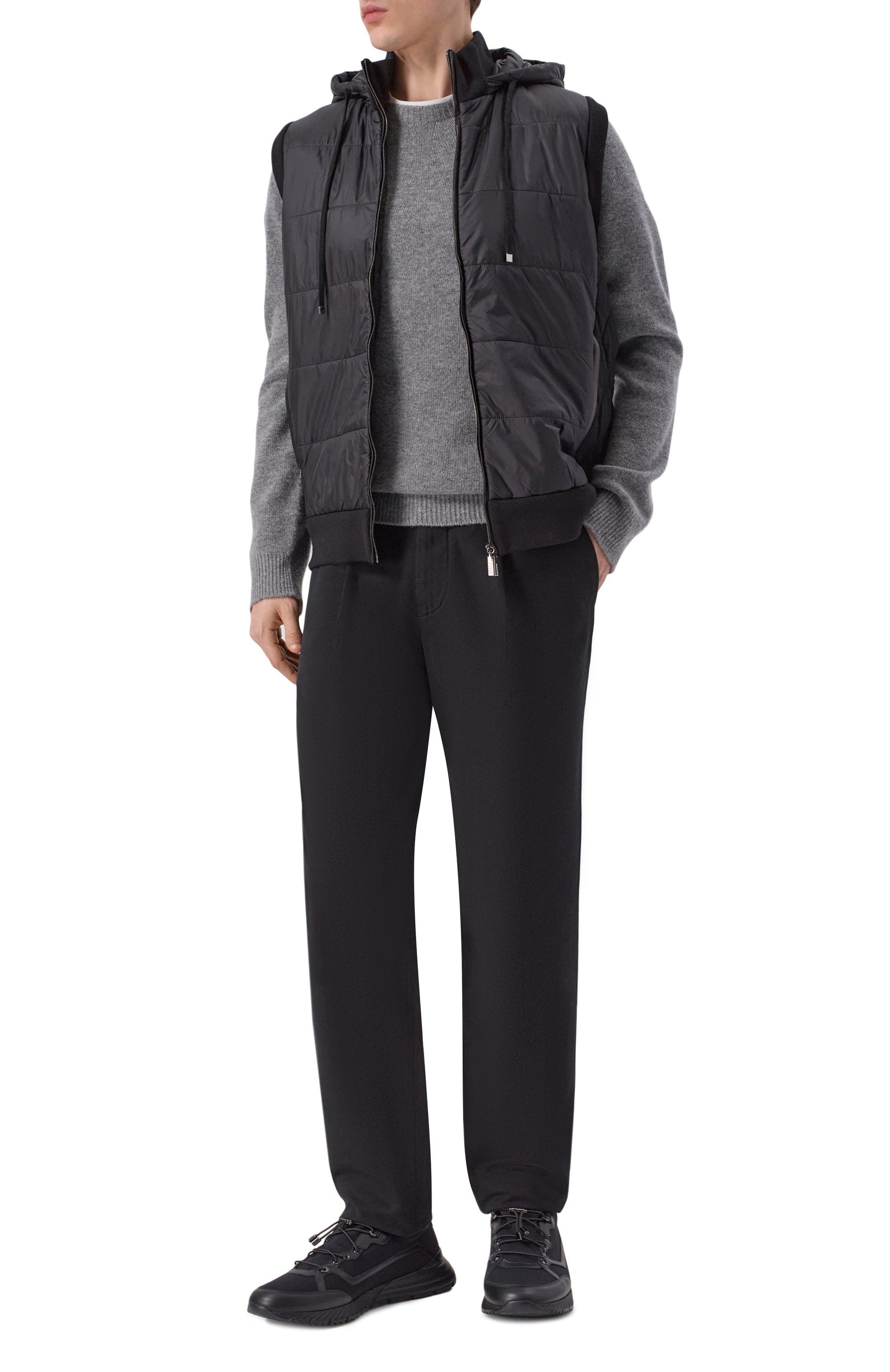 Жилет из шерсти и шелка ZILLI, арт. KHG001M0295VQUI00, фото 2